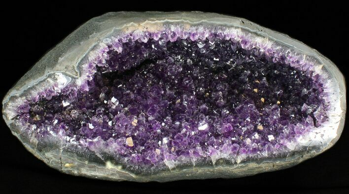 Wide, Purple Amethyst Geode - Uruguay #40598
